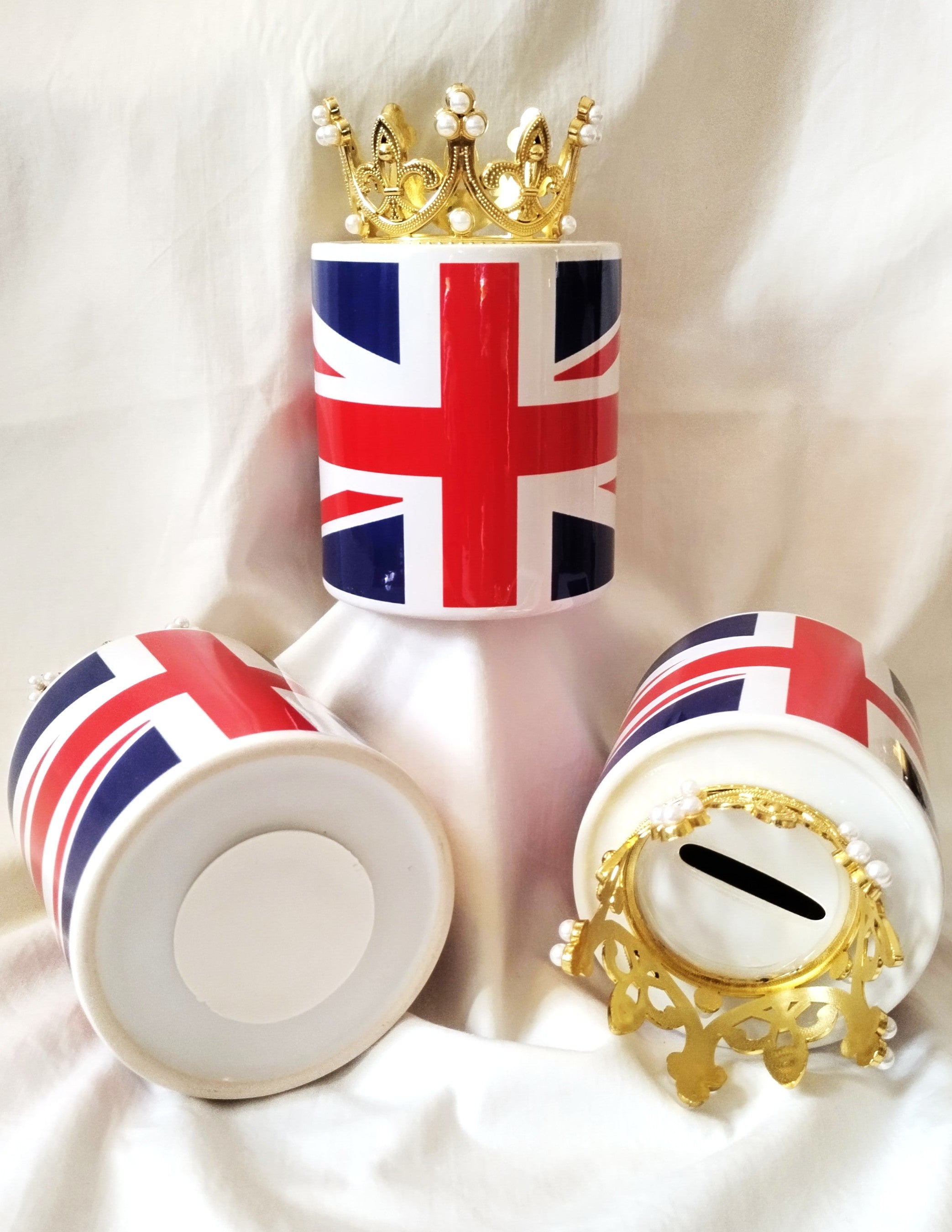 Union Jack Design Ceramic Money Box