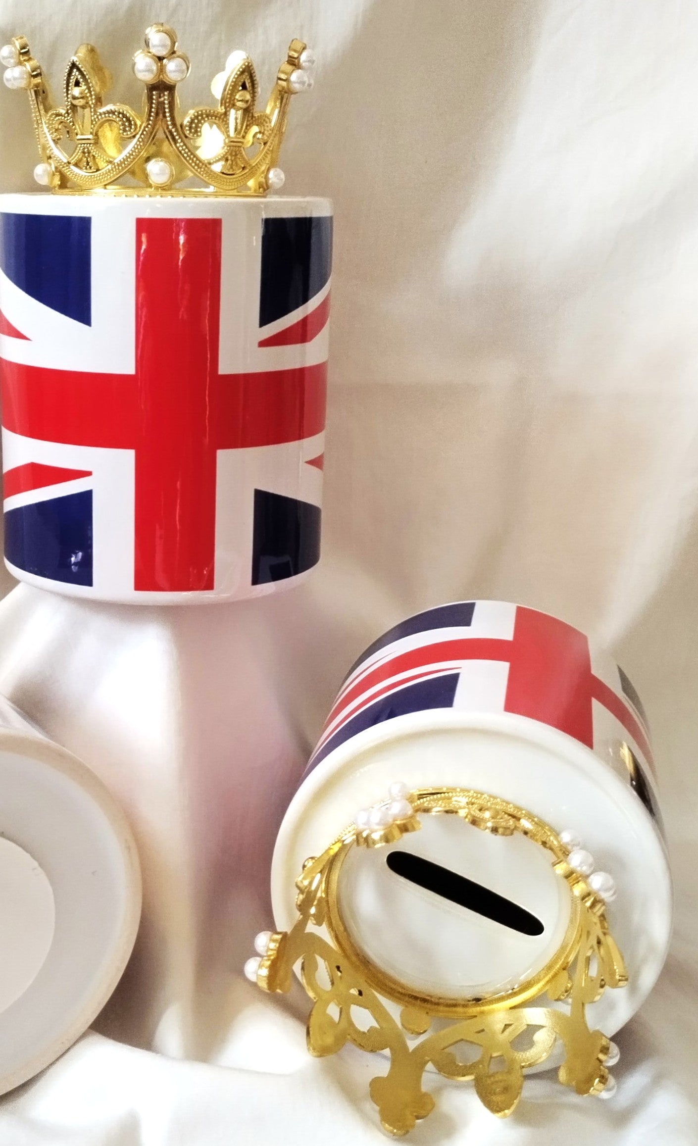 Union Jack Design Ceramic Money Box